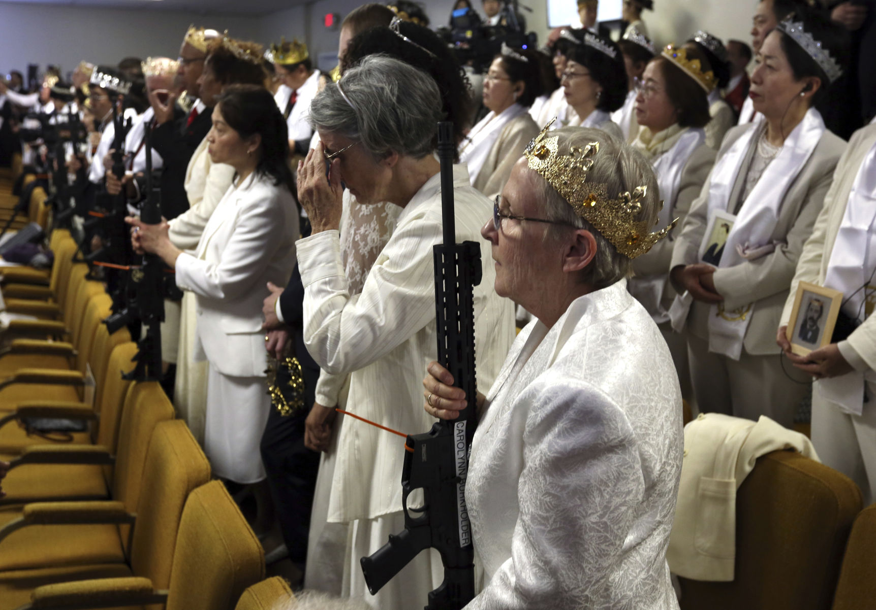 Church Ceremony AR15 Rifles